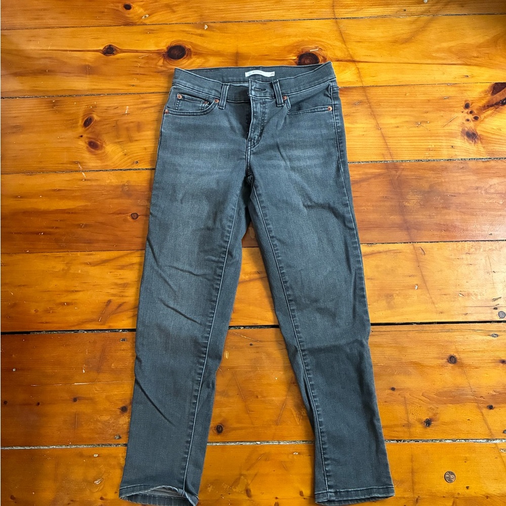Classic Levi's Gray Women's Boyfriend Jeans